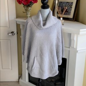 Calvin Klein Bat wing cape